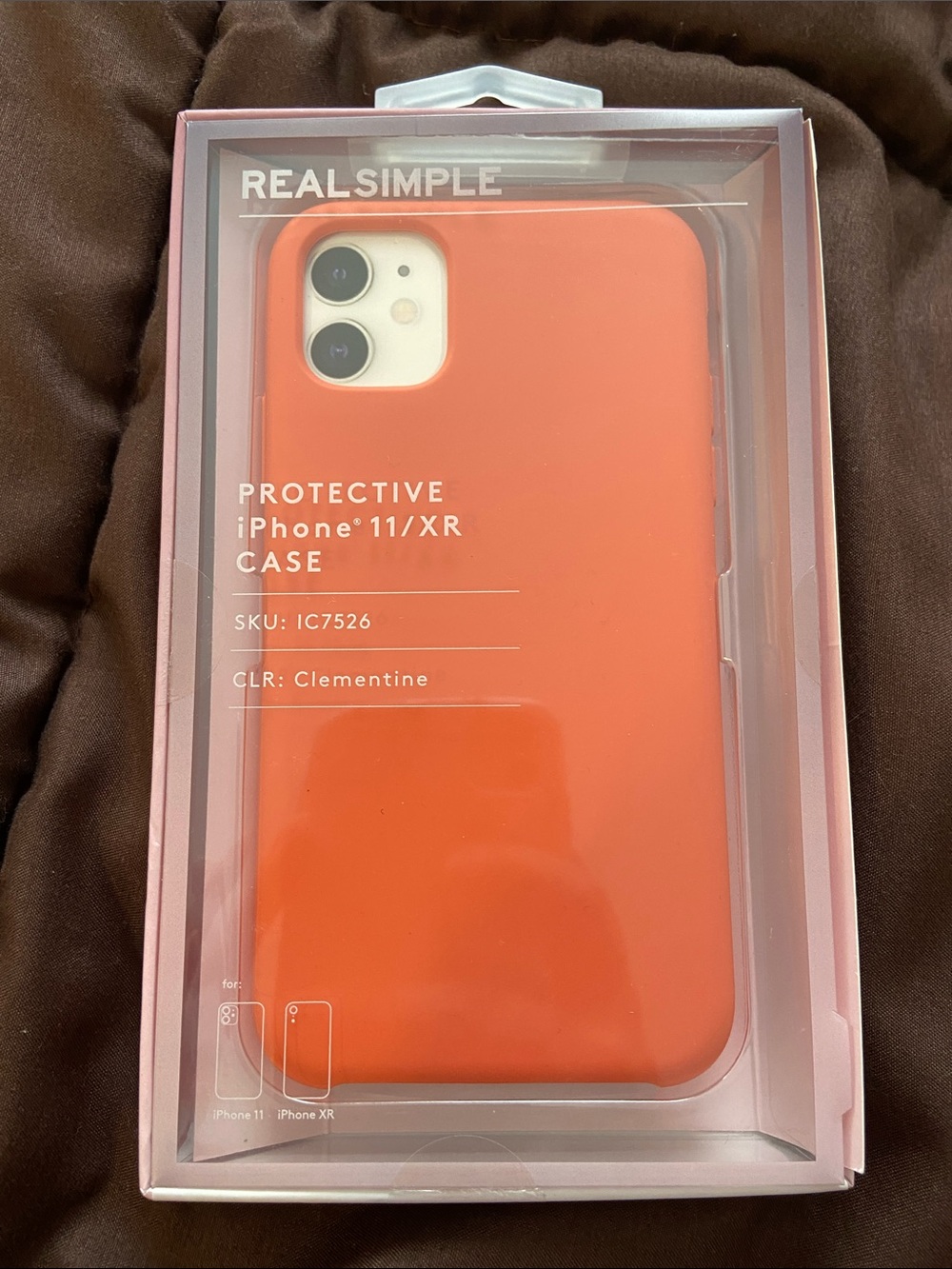 Simple Protective iPhone 11/XR Case - Clementine